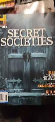 Secret Societies ~ History Magazine 2024 ~ Modern Day Conspiracies ~ Rituals • $3