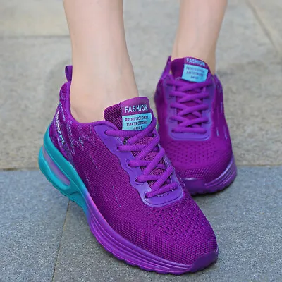 Women's Air Cushion Athletic Breathable Shoes Sneakers Casual Running Tennis Gym • $31.49