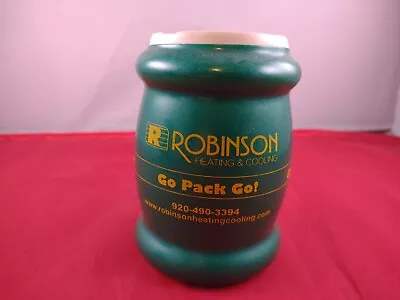 Vtg Metallic Look Robinson Heating Go Pack Go Can Koozie Beverage Holder *55 • $12