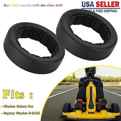 2PCS Drifting Rear Tire Fit For Segway Ninebot Gokart Pro S MAX Replacement UE • $115.89