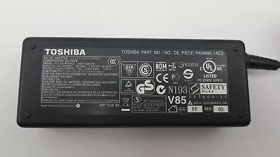Oem Toshiba Laptop Charger Adapter 75w Pa3715e-1ac3 N17908 V85 19v 3.95a 75w • £9.77
