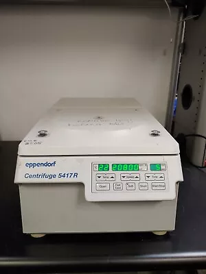 EPPENDORF 5417R Refrigerated Microcentrifuge • $954.81