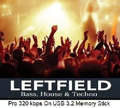 Leftfield Bass House Techno & Hard Dance 4700 High Quality DJ Friendly MP3’s • £29.99
