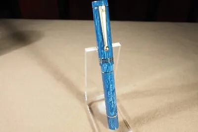 Molteni Modelo 88 Fountain Pen In Capri Resin #03 Of 88 Steel M Nib • $175
