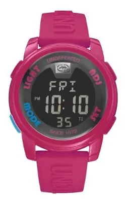 Marc Ecko Unisex Pink Digital Watch E07503G8 • £39.50