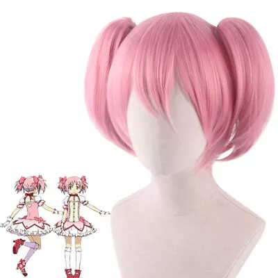 Puella Magi Madoka Magica Kaname Cosplay Hair Wig Props Accessories Decoration • $29.69