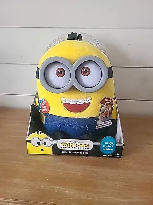 2020 Just Play Minions The Rise Of Gru Laugh And Chatter Otto Plush Despicable M • $24.97