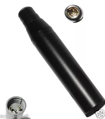 Mini Xlr 4pin To XLR Phantom Power Adapter For Shure Microphone Mic • $22