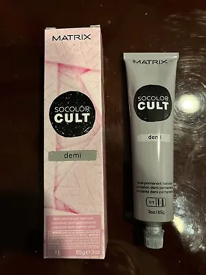 Matrix Socolor Cult Demi Permanent BubbleGum Pink 4oz • $12.99