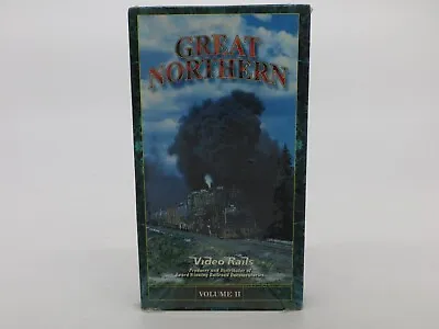 Railroad Train VHS Tape GREAT NORTHERN Volume II 1994 Video Rails Film • $5.99