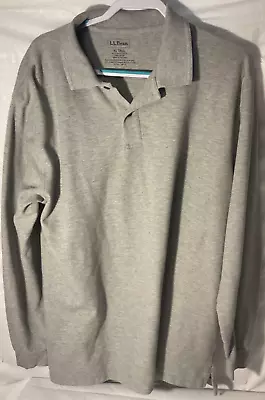 Men's L.L. Bean  Gray  Long Sleeve Shirt Size XL Tall B24 • $30