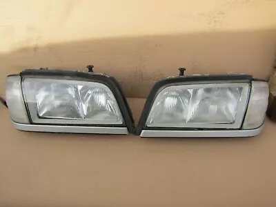 1 Mercedes W202 98 99 00 EURO HEADLIGHT LAMPS FRONT TURN SIGNALS SET ALL BOSCH • $250