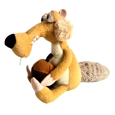 Scrat The Squirrel Holding Nut Soft Plush Toy Ice Age Continental Drift 2012 • $24.95