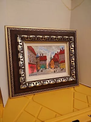 Anatole Krasnyansky Chester England 2001 Serigraph In Color On Canvas  • $950.99