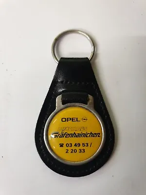 Opel Germany GrÄfenhainichen Car Automotive Collectible Key Fob Key Ring 1990 • $5.60