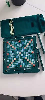 Spare Travel Scrabble Magnetic Board And Racks. No Tiles. Spares • £4