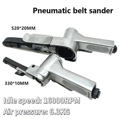 Portable Air Belt Sander Grinding Machine Mini Pneumatic Sanding Polisher Tool • $55.52