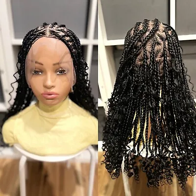 Braided Curly Wig. Made On A Full Lace Wig. Length Is 18inches Long. • $178.50