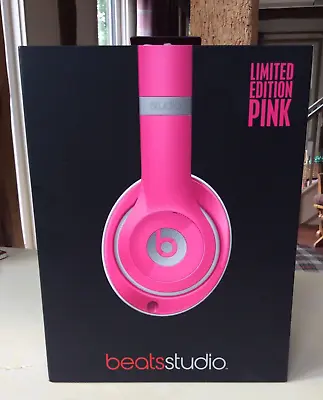 £70 • Buy Beats By Dr. Dre Studio - Limited Edition Pink, Wired