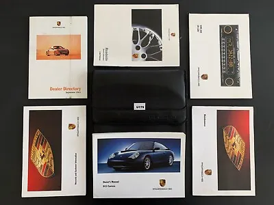 2002 Porsche 996 911 Carrera 4 C2 C4 Owner Manuals Operator Books Pouch Set U179 • $229.95