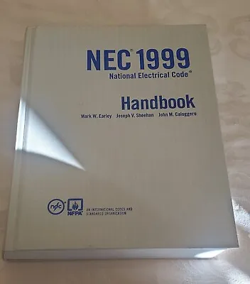 NEC 1999 National Electrical Code Handbook Used Hardcover Earley Sheehan   • $30