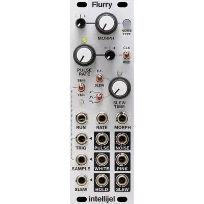 Intellijel Flurry Noise Clock/Random Pulse S&H/T&H Slew/Envelope Follower. • $249