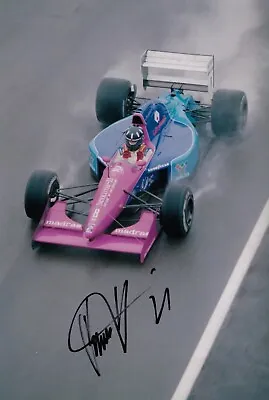 Damon Hill Hand Signed 12x8 Photo F1 Autograph Formula 1 • £99.99