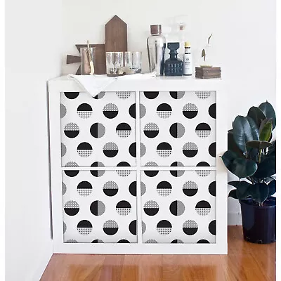 $120.95 • Buy Decals For IKEA Kallax / Expedit Geometric Dotted Stickers Circles Removable