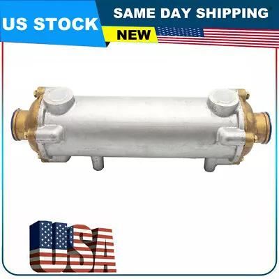 New Marine Heat Exchanger 13 1/2” Long By 3 1/2” Diameter Free Shipping US Stock • $185.99