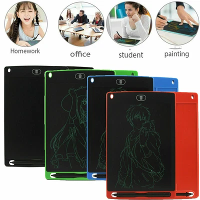 £5.49 • Buy 8.5 /12''lcd Pad Ewriter Kids Painting Drawing Tablet Digital Board Magic Pen Uk