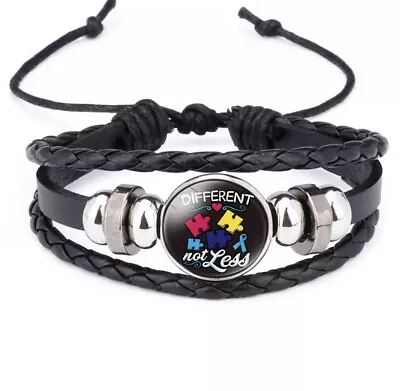 £5.80 • Buy Different Not Less Autism Awareness Bracelet