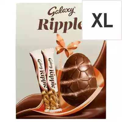 Galaxy Ripple Milk Chocolate Bar Extra Large Easter Egg 238g • £15.99