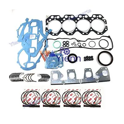 For Toyota 14B 14BT Overhaul Re-ring Kit ROLLER COASTER DYNA 200 Engine Parts • $547.98