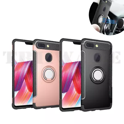 Oppo R15 Pro R11S R11 PLUS R9 R9S A73 A59 S F5 Shockproof Duty Ring Case Cover  • $9.99