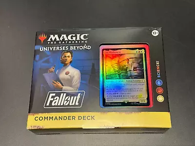 Magic: The Gathering Fallout Commander Deck: Science Brand New Factory Sealed • $39.99
