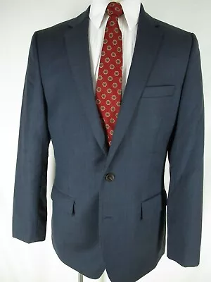 J Crew Thompson Mens Blue 2 Btn Slim Fit Suit 42L • $140.09