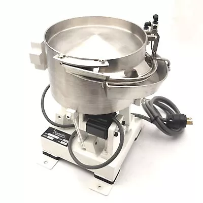 Pinnacle Feeding Systems Pharmaceutical Grade Vibratory Bowl Feeder 8  120VAC • $800