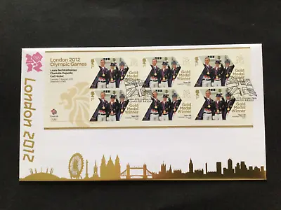 Gb Qeii Buckingham 2012 London Olympic Games Gold Medallists Fdc - Dressage • £8.95