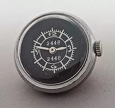 Soviet Aircraft Gun Camera Watch Vintage Military Button Watch ZIM #278 • $89.99