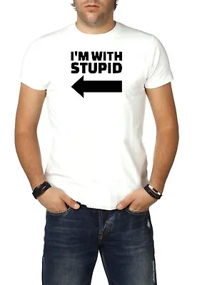 I'm With Stupid T Shirt Size  Meduim  • £11