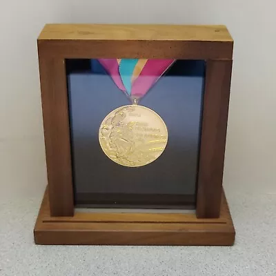 1984 Los Angeles Summer Olympics Gold Medal Jostens Salesman Sample RARE • $599.99