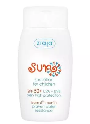 Ziaja Waterproof Sunbathing Lotion Babies From 6 Months Old SPF50 125ml • £18.49