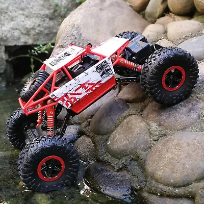 RC 4WD Monster Truck Off-Road Buggy 2.4G Crawler Kids Toy Remote Control Car A++ • $23.99