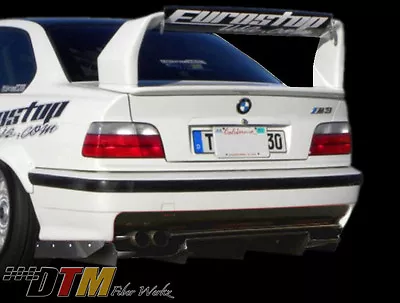 BMW E36 95-99 M3 DTMFiberWerkz Rear Diffuser Upper & Lower Combo Body Kit FRP  • $1545