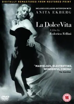 La Dolce Vita DVD (2004) Marcello Mastroianni Fellini (DIR) Cert 15 Great Value • £3.48