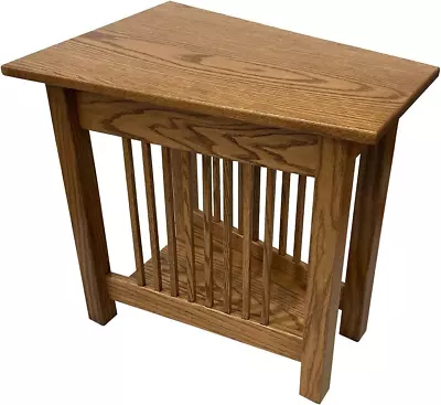 Peaceful Classics Mission Wedge Table- Amish Handmade End Table Great Seely  • $497.11
