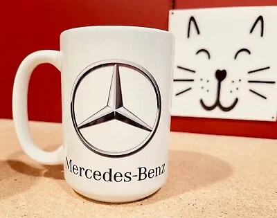PAIR Of Mercedes Benz Or BMW 11oz. Or 15oz. Coffee Mugs W/FREE Shipping • $24.83