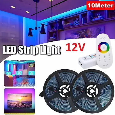 10M RGBWW LED Strip Lights Waterproof With Touch Screen Controller Home Decor AU • $62.99