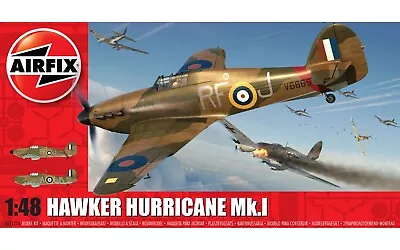 Brand New Airfix 1:48th Scale Hawker Hurricane Mk.I Model Kit. • £27.99