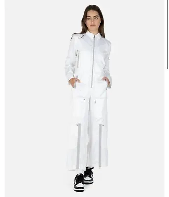 Nike Women's Jordan 23 Engineered Track Flight Suit White Small $200 DM5288 100 • $168.59